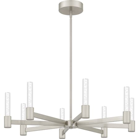 Quoizel Adler Chandelier 8 Lights Brushed Nickel PCADR5030BN